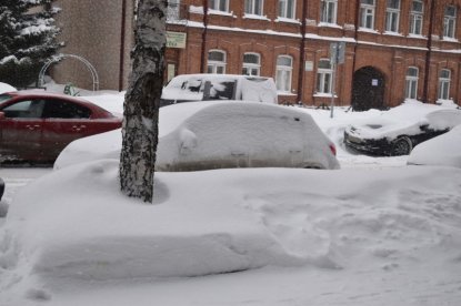 Новосибирск завалит снегом с середины недели