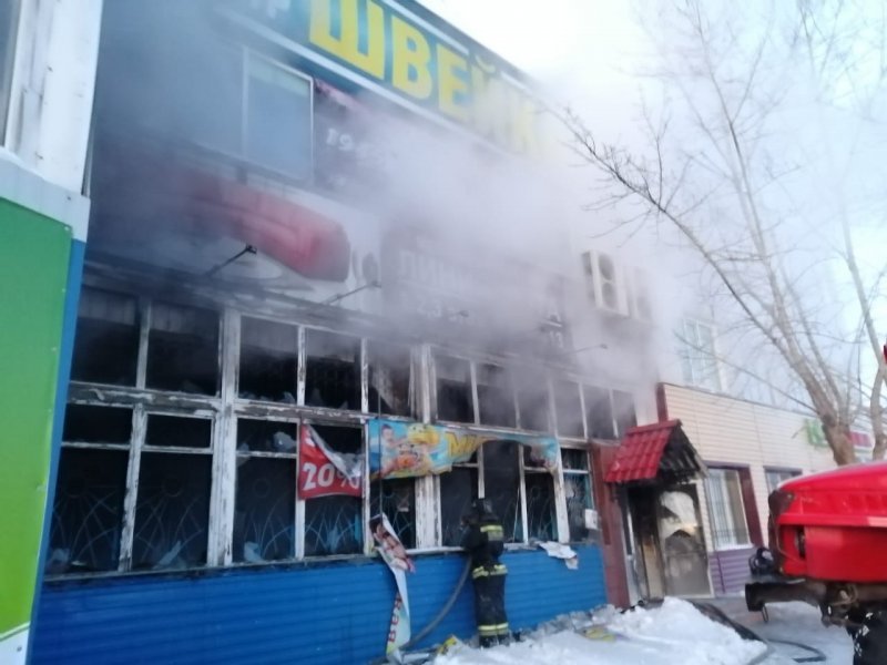 «На этот раз в Татарске»: еще один рынок сгорел в регионе