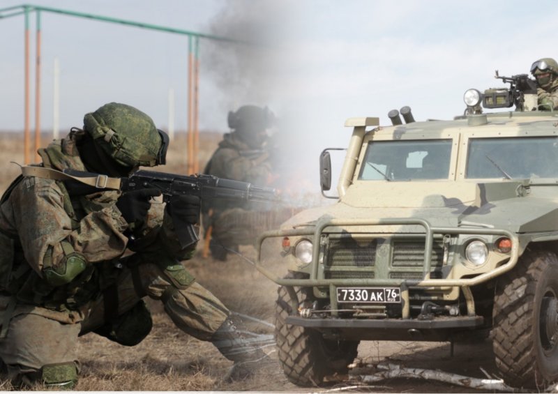 Военный спецназ уничтожил условных боевиков в Шилово 