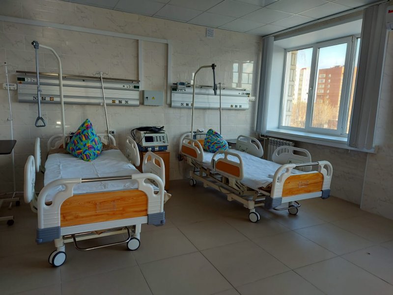 Госпиталь начал принимать пациентов с коронавирусом 