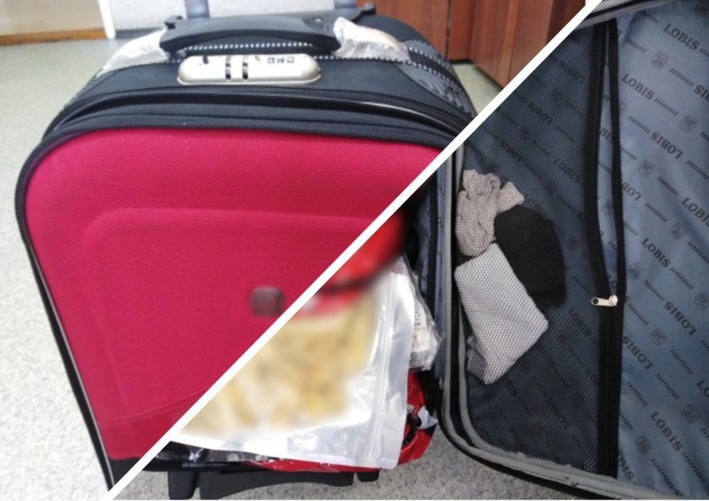 «Вывез как мусор»: дворник-стажер пытался похитить чемодан пассажира «Толмачево»