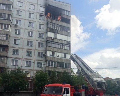 Хозяин захламленной квартиры сгорел в Новосибирске