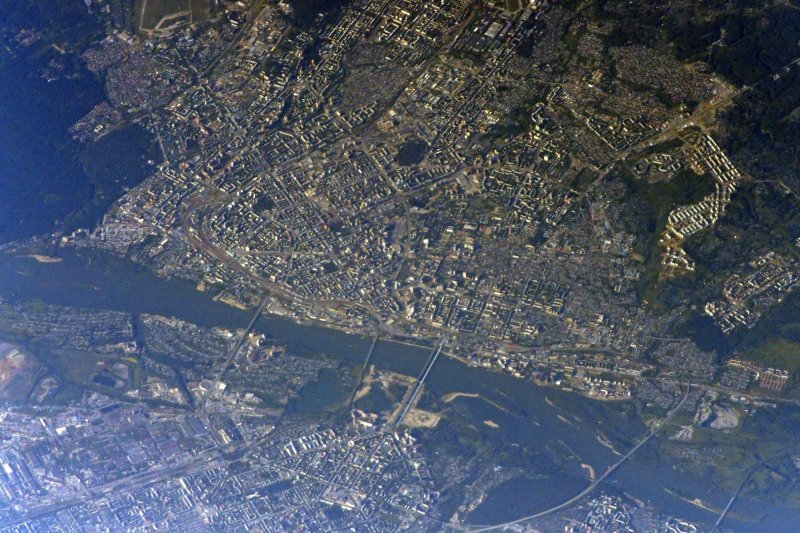 Космонавт опубликовал фото Новосибирска с МКС