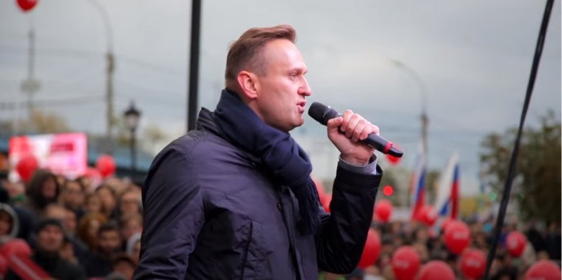 Алексей Навальный что-то искал в ЖК компании «Дискус»