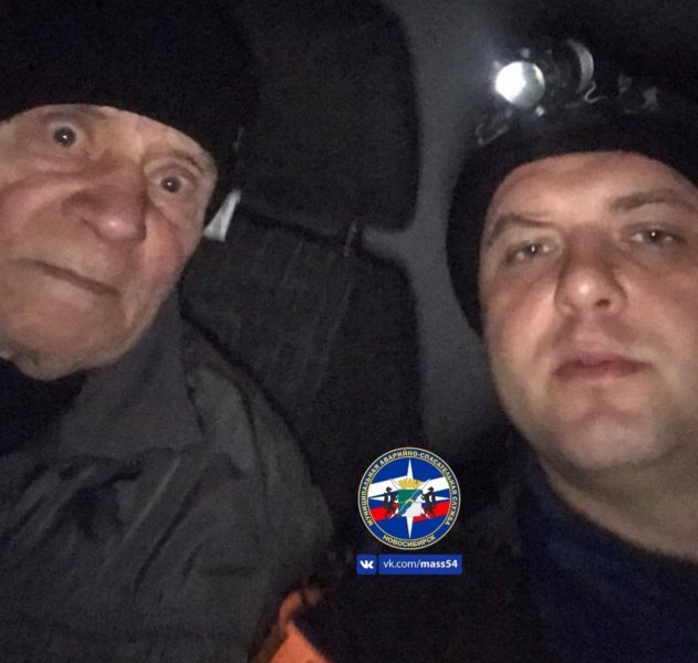 Спасатели всю ночь искали пожилого грибника под Новосибирском