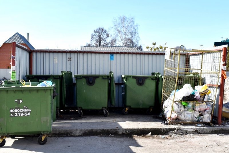 Раздельный сбор мусора по заявкам вводят в новосибирских дворах