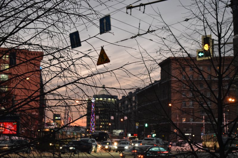 Вечерние улицы Новосибирска попали в топ самых красивых в России 