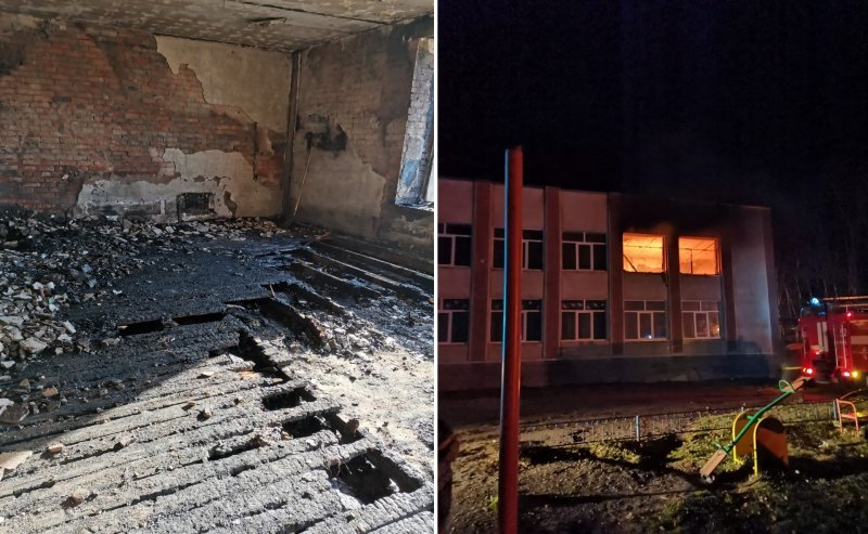 Из-за пожара в ДК жителям села Егоровка негде справлять свадьбы