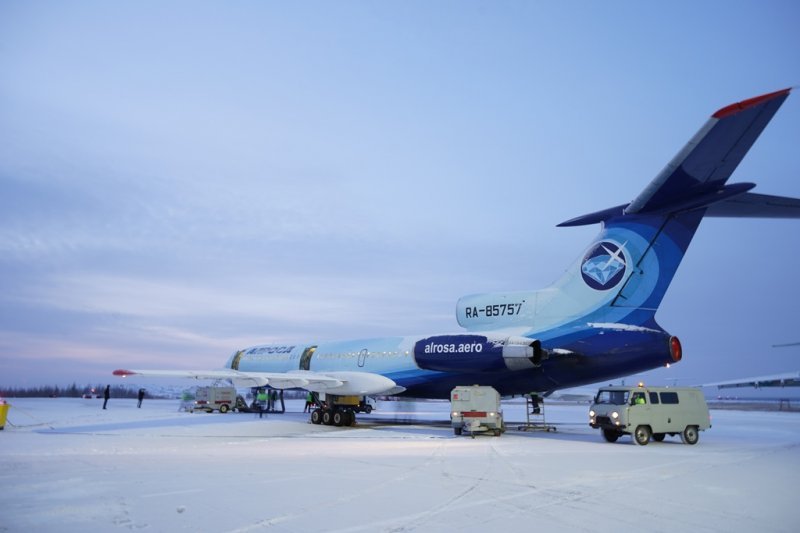 Последний Ту-154 привез пассажиров в Новосибирск в свой заключительный полет