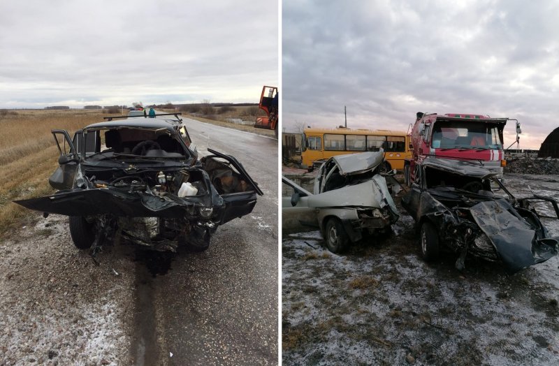 Авария на трассе в Татарском районе унесла жизнь водителя