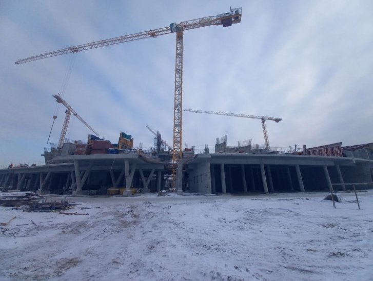 В Новосибирске построили четыре этажа нового ЛДС