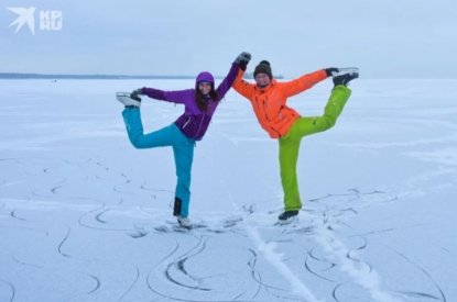 На коньках по Обскому морю: свой зимний «Байкал» в Новосибирске
