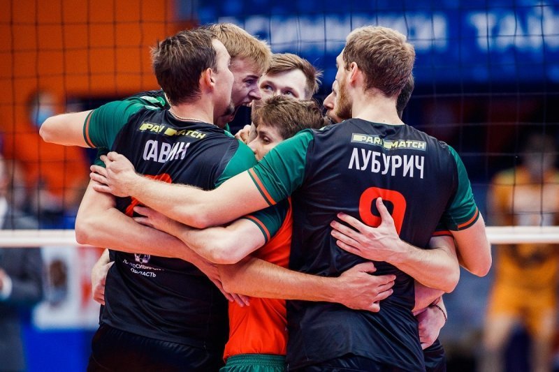 Волейбол: новосибирский «Локомотив» одержал первую победу на групповом этапе Лиги чемпионов