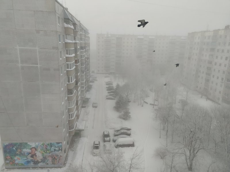 Закрывайте окна: Новосибирск затянуло грязным воздухом