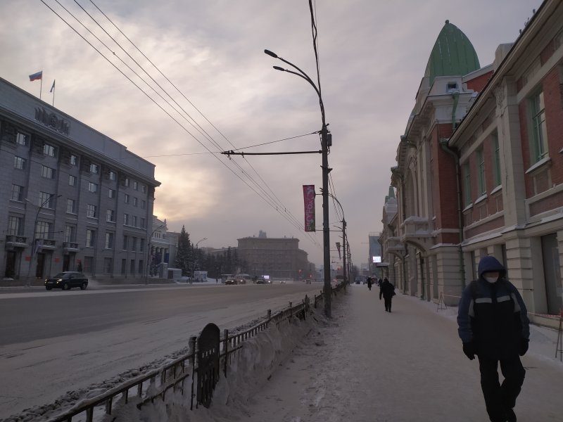 Сидите дома: в Новосибирске снова зафиксирован высокий уровень загрязнения воздуха