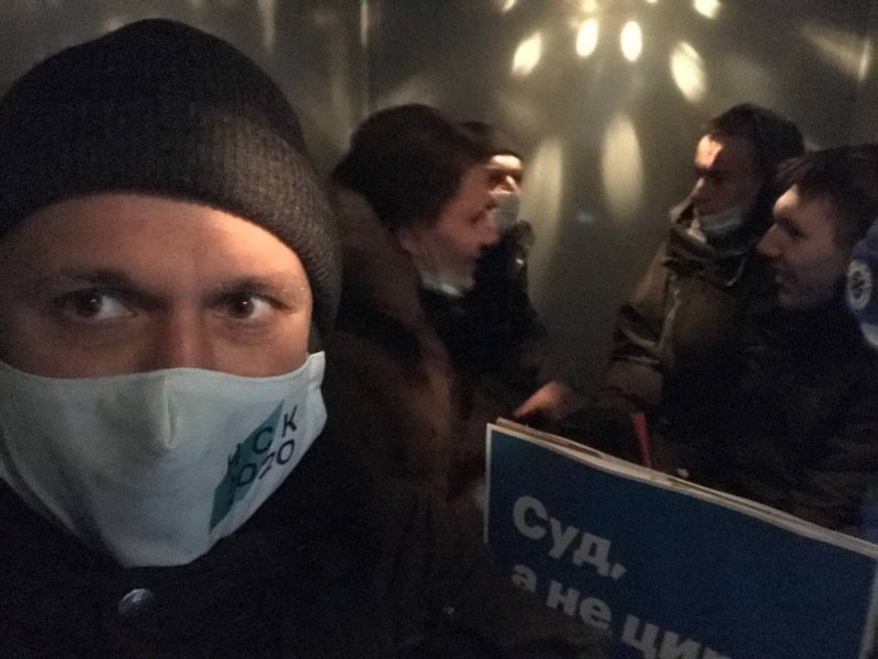Депутата горсовета задержали вместе с другими протестующими в Новосибирске