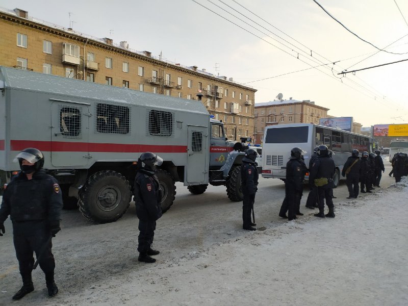 31 января центр Новосибирска перекроют противотаранными устройствами