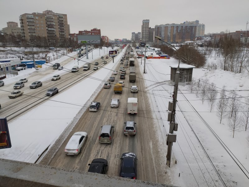 Новосибирская область лидирует в рейтинге плохо убранных дорог