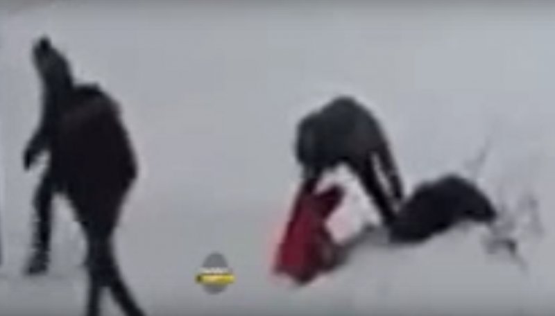 В Новосибирске мужчина избил детей за сломанного снеговика