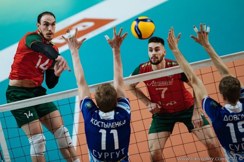 Волейбол: «Локомотив» дома обыграл «Газпром-Югру»