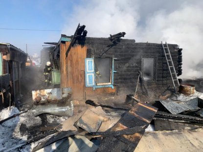 В сгоревшем доме на Ольховской ищут троих детей