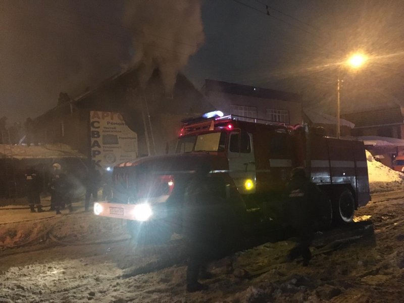 Хостел на Волочаевской сгорел из-за сигареты
