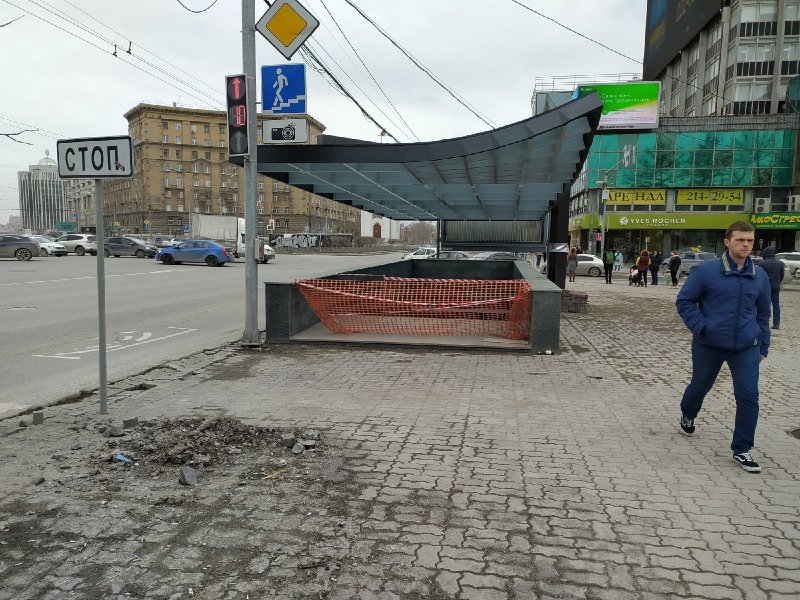 Очередную дату открытия подземных переходов в центре Новосибирска назвали в мэрии