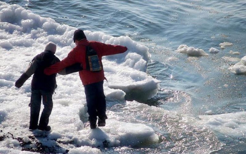 Школьник провалился под лед на «Озере Грез» в Новосибирске