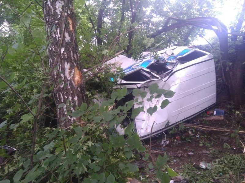 СК возбудил уголовное дело после гибели сотрудника ГИБДД в перевернувшемся автомобиле под Новосибирском 