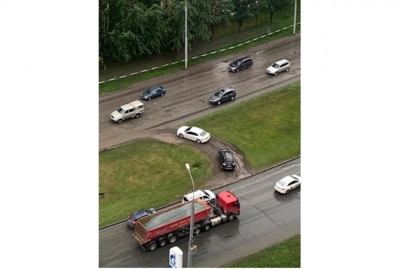 Мэрия Новосибирска перекрыла оленям тропы на  Ипподромской магистрали 