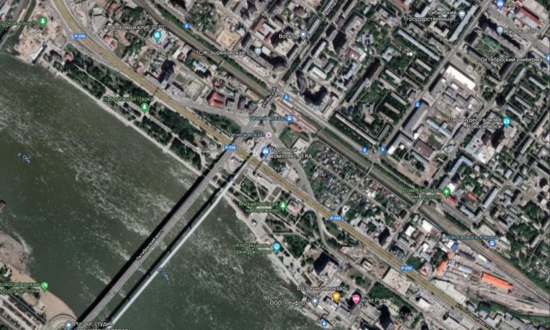 В Новосибирске изменят проект въезда на Октябрьский мост за 42 миллиона рублей