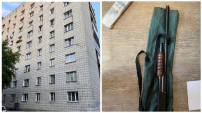 Пьяный мужчина стрелял по людям во дворе дома в Новосибирске: двое в больнице