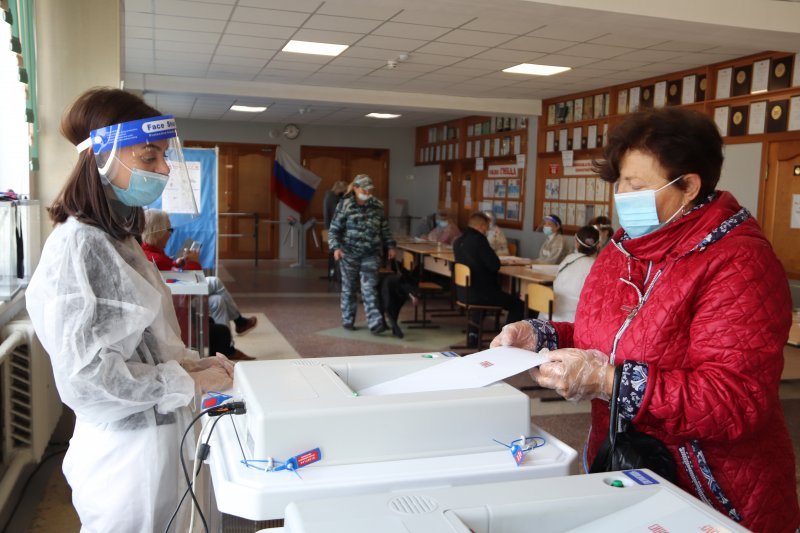 Явка избирателей в Новосибирской области составляет 15,87% процента на выборах в Госдуму