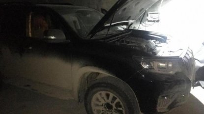 Поджег автомобиль и пытался скрыться: полиция задержала угонщиков элитных иномарок