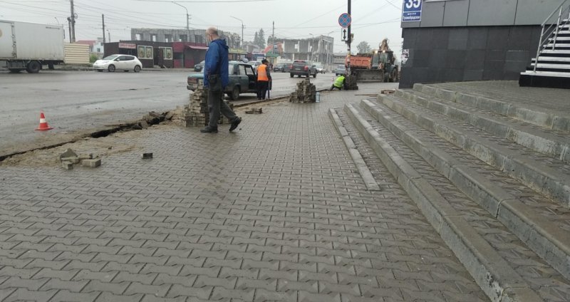 «Новосибирскавтодор» получит штраф за ремонт улицы Волочаевской