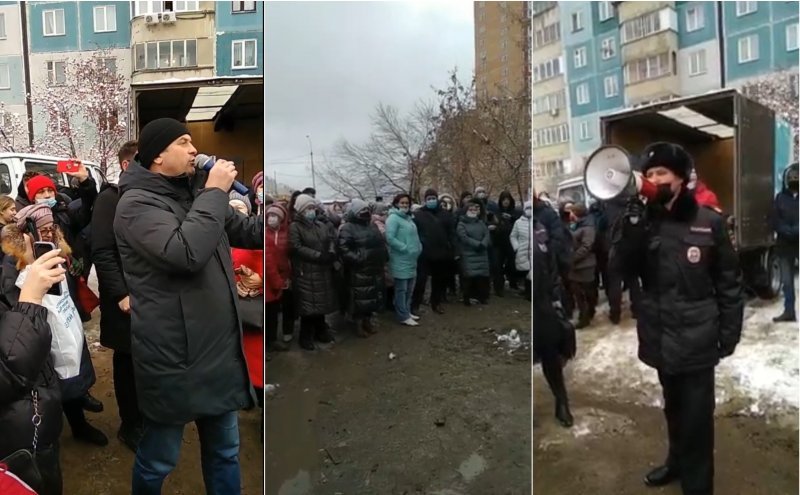 На депутата Заксобрания Конько составили протокол за организацию народного схода за сквер на МЖК