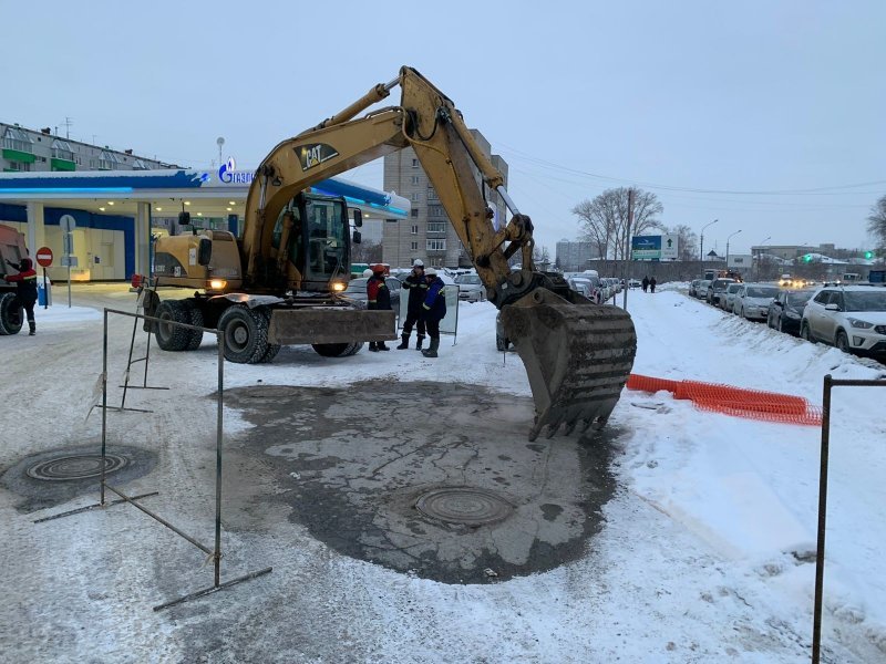 Перед 30-градусным морозом авария оставила без отопления две тысячи человек 