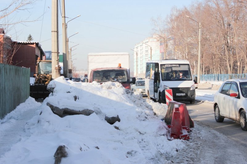 «Весной это все начнет разваливаться»: минтранс обрушился с критикой на мэрию Новосибирска за дороги