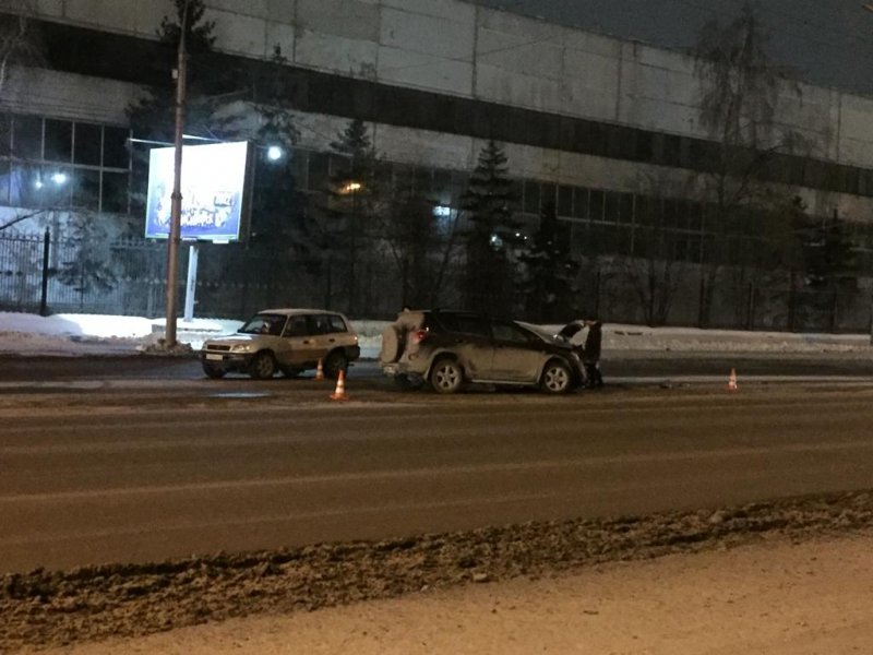 Годовалая девочка пострадала в ДТП на Димитровском мосту Новосибирска