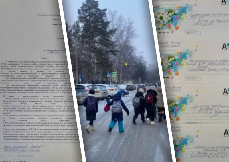 Новосибирские родители массово рассылают письма о запрете эвакуации школ и вакцинации