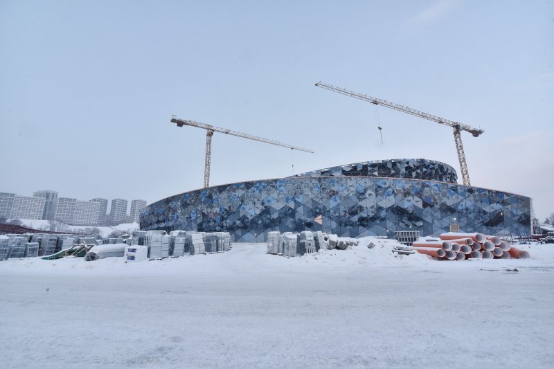 Строительство ледового дворца подорожало на три миллиарда рублей в Новосибирске