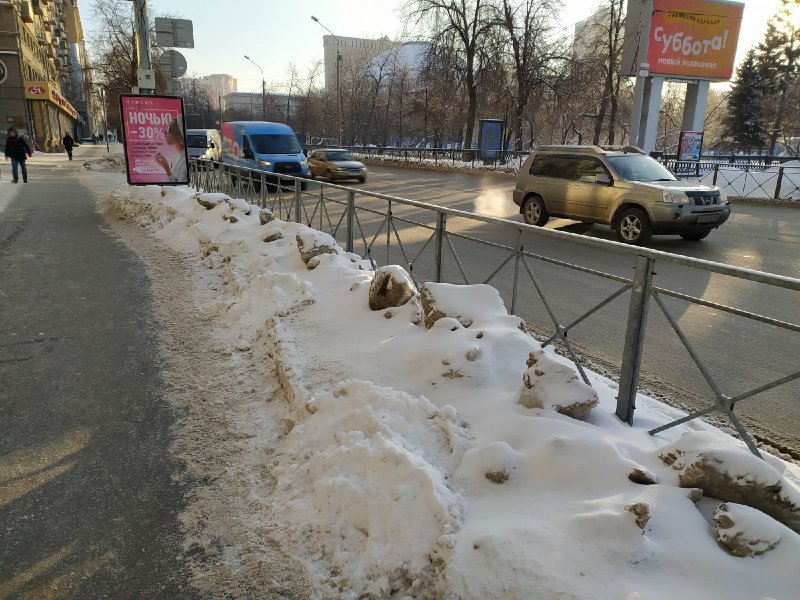 Мэрия Новосибирска передумала фекалиями бороться со снегом