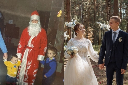 «Нас свел Дед Мороз»: познакомились на новогоднем утреннике, а спустя 16 лет поженились