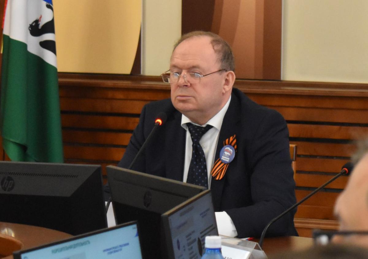 Депутат Заксобрания Новосибирской области Владимир Лаптев отправлен в СИЗО
