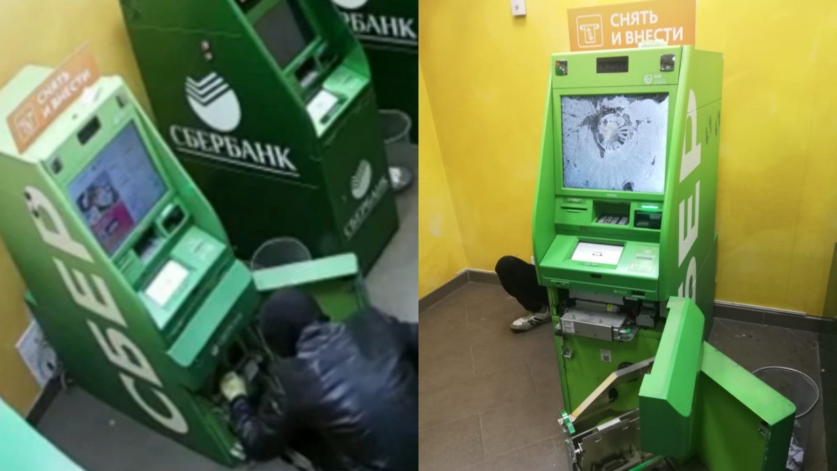 Взломщик напал на банкомат с монтировкой и кувалдой – его задержали (ВИДЕО)
