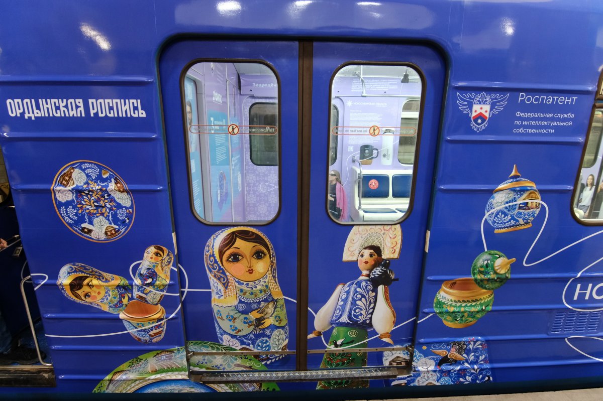 Родные товары на вагонах метро: состоялась презентация «Поезда региональных брендов»