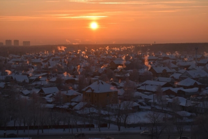 40-градусные морозы с ветром идут на Новосибирскую область