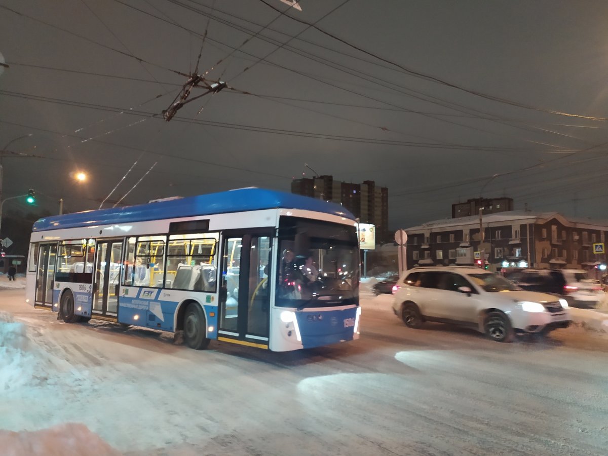 С 1 февраля меняется маршрут троллейбуса №36
