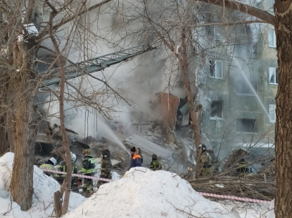 Завершен разбор завалов на месте взрыва жилого дома на Линейной