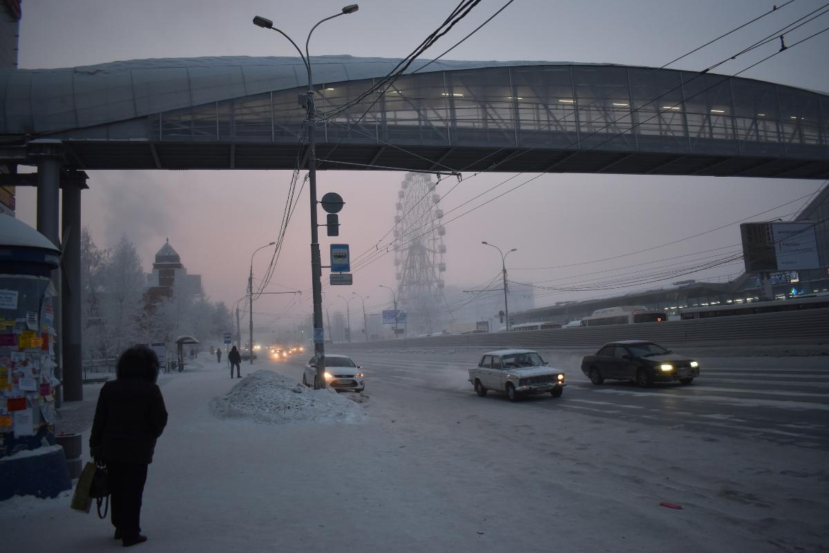 Похолодание до –32 ударит по Новосибирску ночью